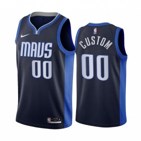 Dallas Mavericks Custom 2020-21 Earned Edition Pelipaidat Swingman - Miesten